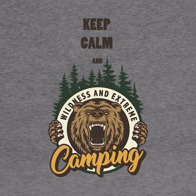 Keep calm and go camping by NewUs